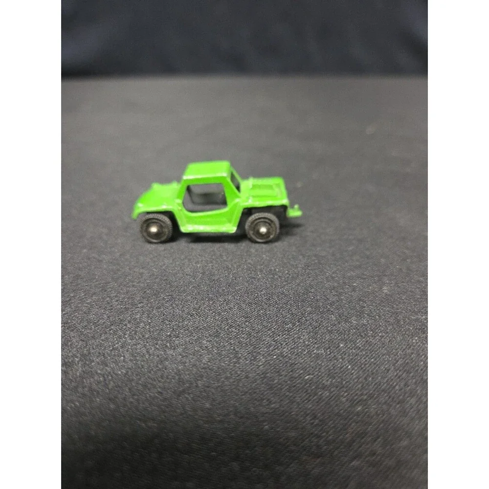 TootsieToy Diecast  Green Baja Run About Sand DuneBuggy Vintage Moon Eye Vintage